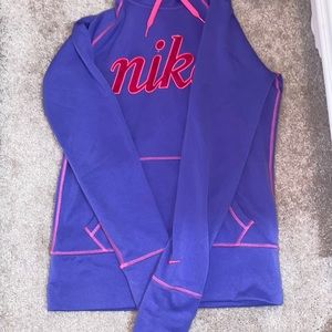 NIKE Pink & Purple Hoodie